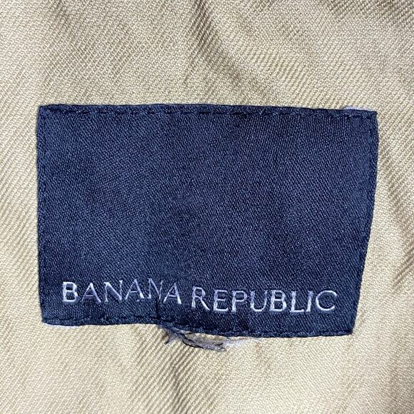 Banana Republic Trench Coat Tan - Picture 7 of 7